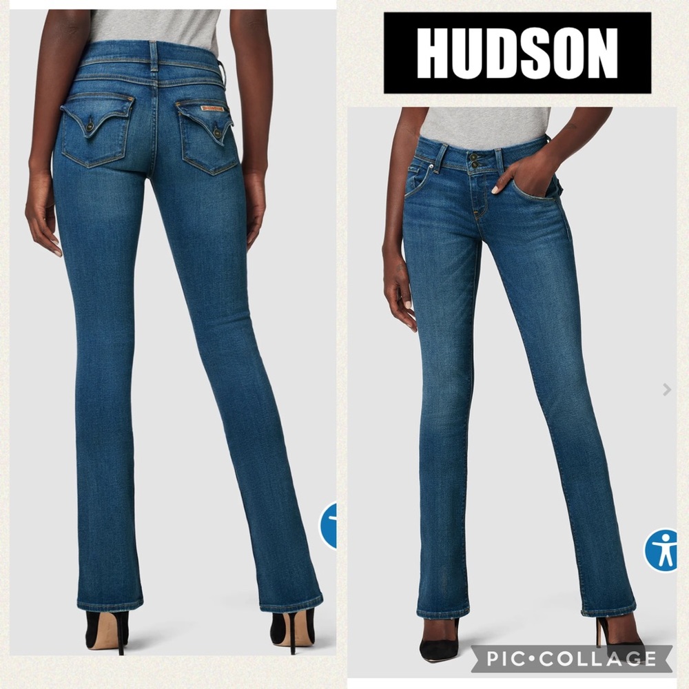 HUDSON Signature Bootcut Jeans Size 27